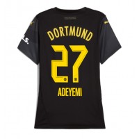 Maglia Calcio Borussia Dortmund Karim Adeyemi #27 Seconda Divisa Donna 2024-25 Manica Corta